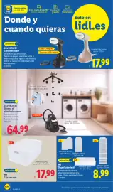 Catálogo Lidl | Bazar Página 2: SILVERCREST Cepillo de vapor €17,99, SILVERCREST Sistema de planchado a vapor €64,99