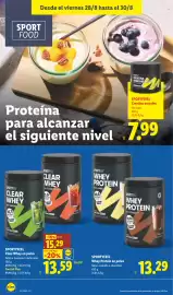Catálogo Lidl | Bazar Página 22: SPORTYFEEL Creatina en polvo €7,99, SPORTYFEEL Clear Whey en polvo €15,29