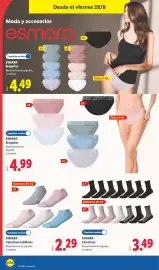 Catálogo Lidl | Bazar Página 24: ESMARA Braguitas €4,49, ESMARA Braguitas €4,99