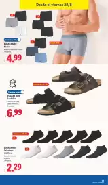 Catálogo Lidl | Bazar Página 25: ESMARA MEN Bóxers €4,99, ESMARA MEN Sandalias €6,99