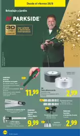 Catálogo Lidl | Bazar Página 26: PARKSIDE Detector de metales recargable €11,99