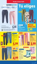 Catálogo Lidl | Bazar Página 7: Pantalón jogger €5,99, LUPILU Pantalón de chándal €3,99
