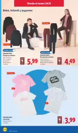 Catálogo Lidl | Bazar Página 8: ESMARA KIDS Chaqueta sudadera €5,99, ESMARA KIDS Pantalón de chándal €4,49