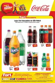 Tabloide Fort Atacadista semana 34 Página 1: Ice - chô matte léao €3,79, Fanta - aspirateur sans sacs €9,39