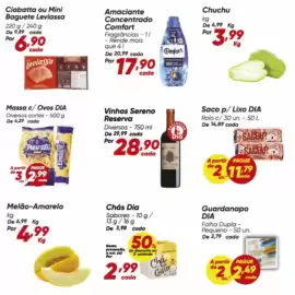 Tabloide Dia Página 5: Dia - guardanapo €2,49, Dia - chás €2,99