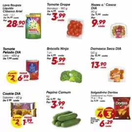 Tabloide Dia Página 7: Dia - nozes s/casca €9,99, Dia - cookie €2,19