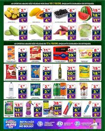 Folheto Roldão Página 2: Renata - macarrão com ovos €2,99, Claríssima - água mineral sem gas €1,99