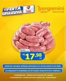 Catálogo Supermercado Bergamini semana 33 Página 1