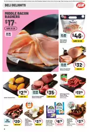IGA catalogue week 34 Page 19: D'Orsogna Tasty Sticks €11,25, Primo Danish Salami €35,00
