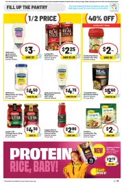 IGA catalogue week 34 Page 26: Hellmann's Squeezay Mayonnaise €4,75, Hellmann's Mayonnaise Jar €4,50