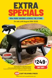 IGA catalogue week 34 Page 6: Germanica 14" Gas Pizza Oven €249,00