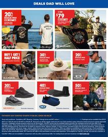 BCF catalogue Page 20: Oakley tops, Quiksilver Straw Hats