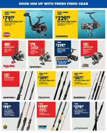BCF catalogue Page 14: Nomad Seacore Rods €199,99, Ugly Stik Ugly Tuff Reels