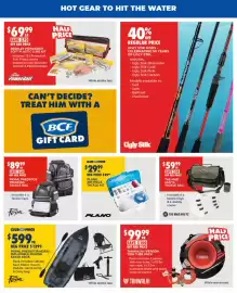 BCF catalogue Page 15: Plano 300 piece tackle kit €29,99, Berkley Powerbait Soft Plastic Lure Kit €69,99