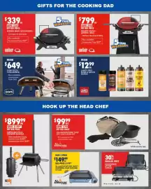 BCF catalogue Page 3: Weber Baby Q1000N BBQ €339,00, Wanderer Stove Range