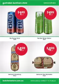Australian Butchers Store catalogue Page 2: Red Bull The Winter Edition €1,99, Red Bull Energy Drink €1,49