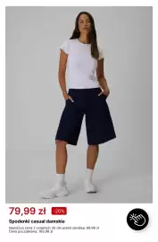 4F gazetka tydzień 34 Strona 11: Spodenki casual damskie €79,99