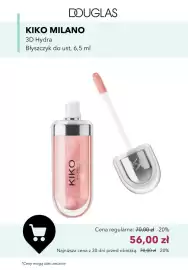 Douglas gazetka tydzień 34 Strona 2: Błyszczyk do ust Kiko Milano 3D Hydra €56,00