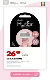 Drogerie Natura gazetka tydzień 34 Strona 2: Wkłady do maszynki do golenia Wilkinson Sword Intuition Complete €26,49