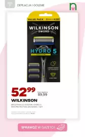 Drogerie Natura gazetka tydzień 34 Strona 3: Maszynka do golenia Wilkinson Sword Hydro 5 Skin Protection Advanced €52,99