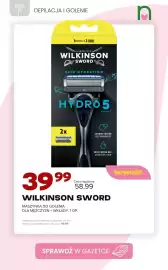 Drogerie Natura gazetka tydzień 34 Strona 7: Maszynka do golenia dla mężczyzn Wilkinson Sword Hydro 5 + wkłady €39,99