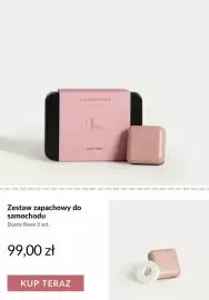 Homla gazetka tydzień 34 Strona 4: Zestaw zapachowy do samochodu Homla Dusty Rose €99,00