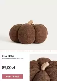 Homla gazetka tydzień 34 Strona 5: Dynia Kirra brązowa materiałowa 32x21 cm €89,00