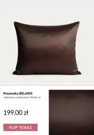 Homla gazetka tydzień 34 Strona 9: Poszewka jedwabna BELARIS czekoladowa 50x60 cm €199,00