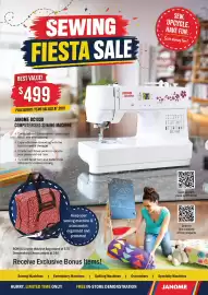 Janome catalogue Page 1: Janome DC1030 Computerised Sewing Machine €499,00