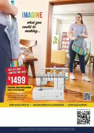 Janome catalogue Page 3: Janome CoverPro 3000 Professional Cover Stitch Machine €1.499,00