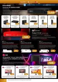 Leader Computers catalogue Page 12: LG 27" 4K UHD IPS Monitor €499,00, LG 34" UltraWide QHD Curved IPS Monitor €899,00