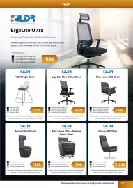 Leader Computers catalogue Page 17: ErgoLite Max Office Chair €439,00, Focus Ultra Chair €899,00