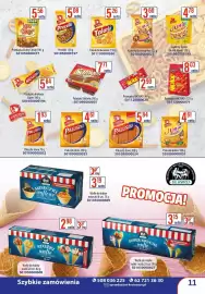 AT gazetka Strona 11: Precelki Chrupkie €5,08, Paluszki Lajkonik €5,84