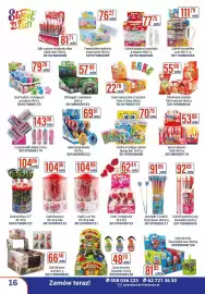 AT gazetka Strona 16: Happy Spider Żelki pająki z nadzieniem €57,08, Jajko niespodzianka €69,51