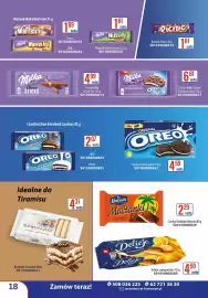 AT gazetka Strona 18: Krakuski Maltanki herbatniki €2,29, Delicje Szampańskie €4,59