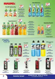 AT gazetka Strona 2: Kubuś Waterrr €2,31, Frugo €2,58
