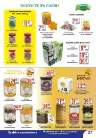 AT gazetka Strona 27: Propolis surowiec €31,13, Pylek Kwiatowy Pasieka €21,99
