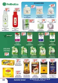 AT gazetka Strona 32: Kawa Fort mielona €11,49, Kawa Tchibo Family Classic Instant €13,99
