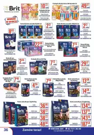 AT gazetka Strona 36: Karma sucha dla psa Brit Dog €36,95, Karma sucha dla psa Brit Dog €13,06