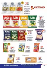 AT gazetka Strona 9: MAXI Prażynki €3,99, Maxi Chrupki €3,56