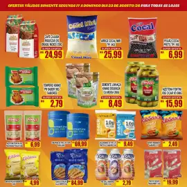 Folheto Supermercado leal semana 34 Página 2: Batata palha ribs snack €4,99, Iog calu sabores zero €2,79