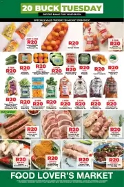 Food Lover's Market catalogue Page 1: Lettuce Prepacks €20,00, Golden Blush Grapefruit or Red Blush Orange Prepacks €20,00