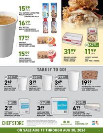US Foods Chef's Store weekly ad Page 4: Breaded Chicken Breast Tenders Tyson €31,99, Chef-mate country sausage gravy €11,99