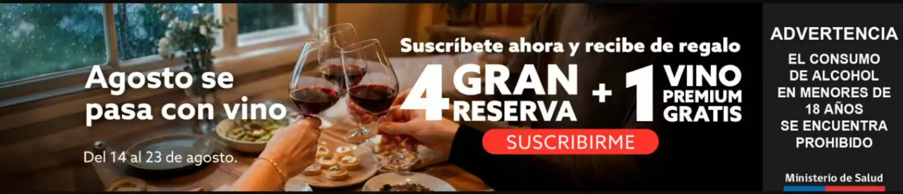 Club de Amantes del Vino (válido hasta 2-09)