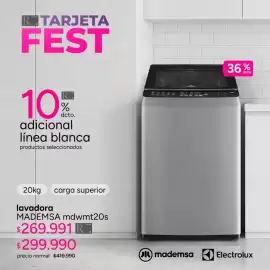 Catálogo Ripley Página 9: Mademsa - lavadora €299.990,00