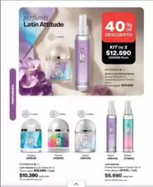Catálogo Avon Página 8: Kit de 2 articulas €12.590,00, Wiches €7.990,00