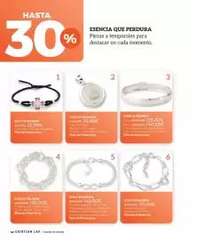 Catálogo Cristian Lay Página 42: 57596-8 pulsera €145,00, 57704-3 pulsera €115,00