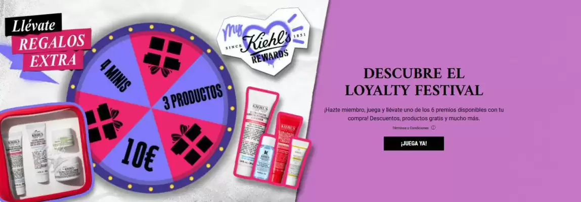 Kiehl's (válido hasta el 31-08)