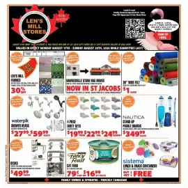 Len's Mill Stores flyer Page 1