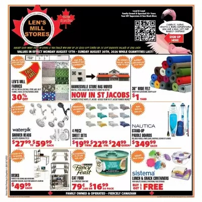 Len's Mill Stores (valid until 31-08)